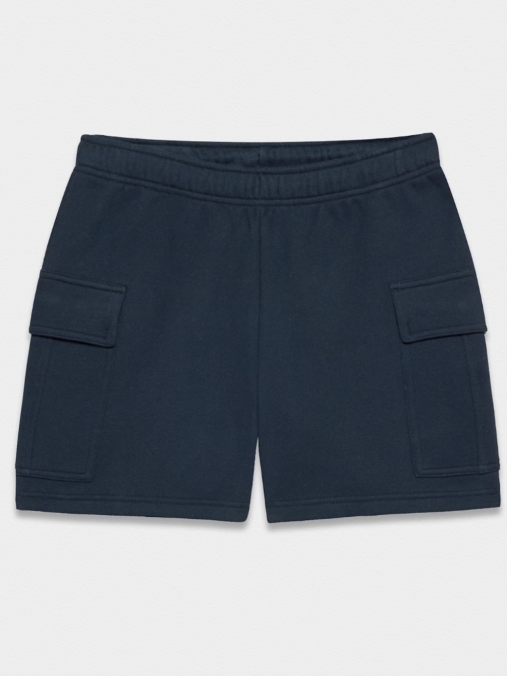 LIKE NEW Aritzia TNA Cozy Sweatfleece Mega Cargo Mid-thigh Short in Black